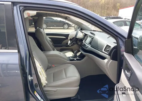 2015 Toyota Highlander Xle V6 from USA, damaged, VIN 5TDJKRFH5FS080160